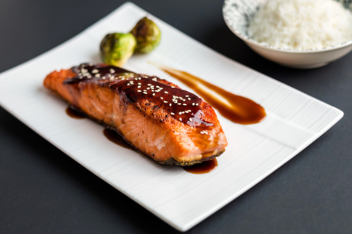 253. Salmon Teriyaki - WangKhar