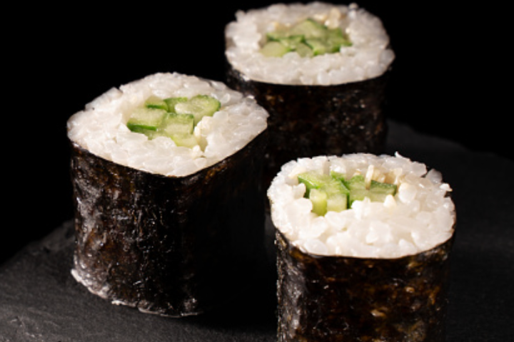 127. Cucumber Cheese Maki - WangKhar