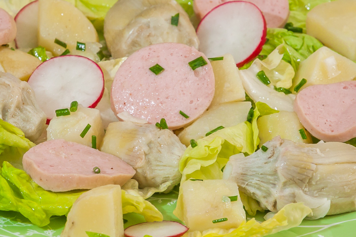 Potato Salad with Cervelas - Limay