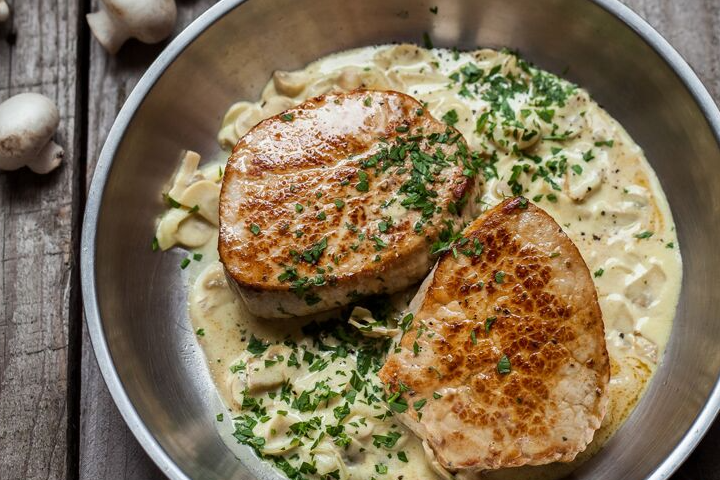 Pork Grenadin with Mushrooms - Limay