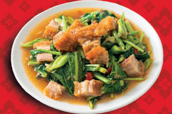 25. Kana Muu Groob - Thong Phat Thai