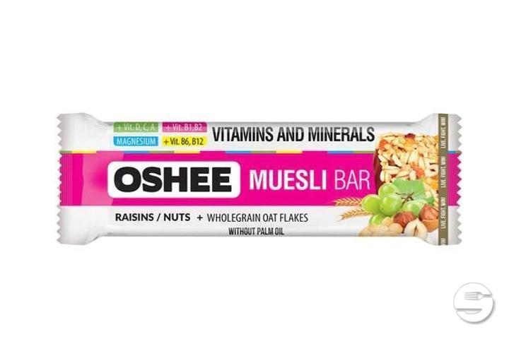 Oshee Muesli Bar Raisin & Peanuts - Energyland