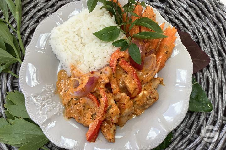 Red curry Chicken ❤️ - Saveurs d'Asie - Orée