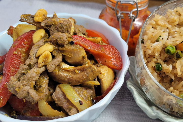 Bœuf ou porc à la citronnelle - Saveurs d'Asie - Orée
