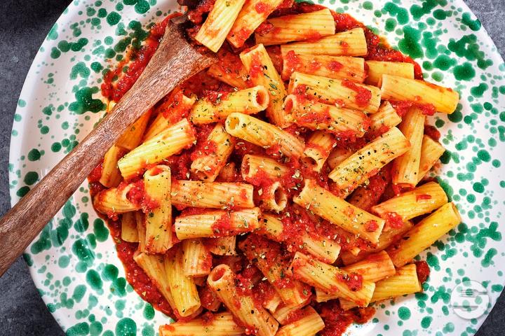 Tortiglioni à la Sauce Tomate Maison - Chef Gildas