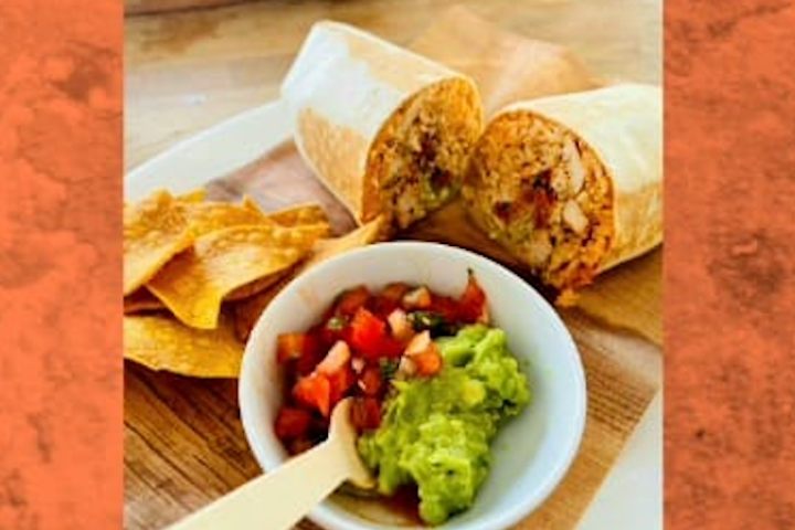 Burrito Pollo - Cano's Chile con Chiles