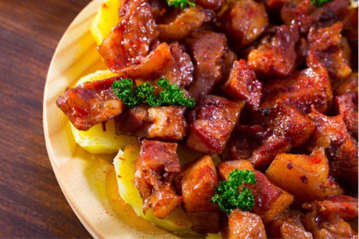 Fried Croupion De Dinde - Flavor with Harmony