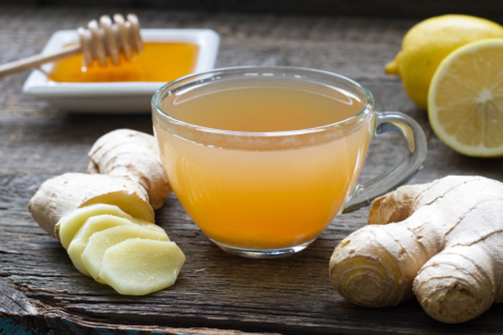 Ginger Lemon Honey Tea - Konditorei Damaskus