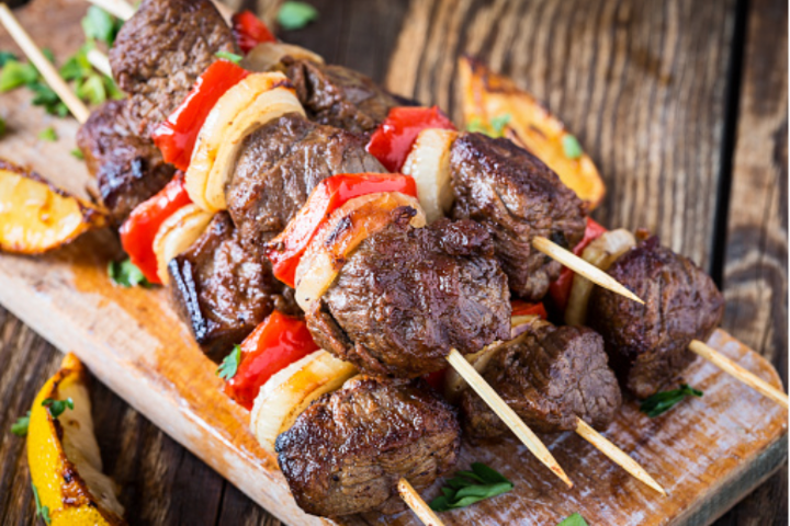 Beef skewer from the grill - House of Mezze Oerlikon