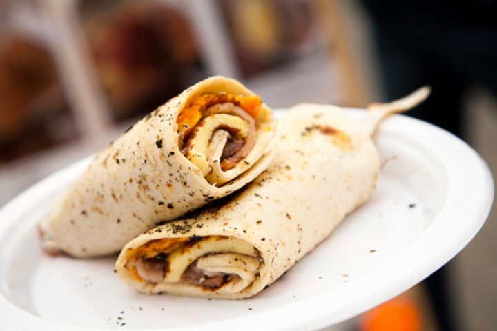 Halloumi Wrap - House of Mezze Uster