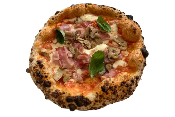 Pizza Ham And Mushrooms - Pampelli Pizzeria