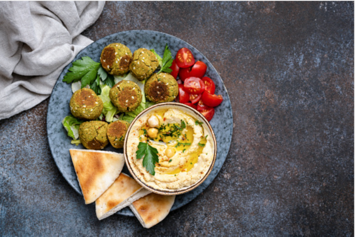 Falafel Teller - Restaurant Raushe