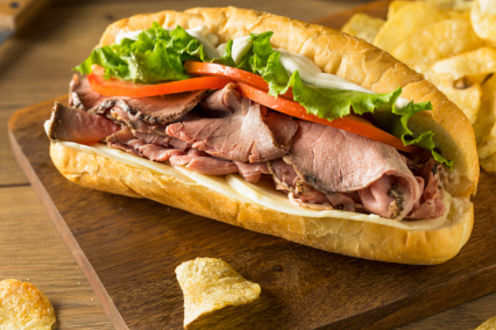 Sandwich Rindfleisch - Restaurant Raushe