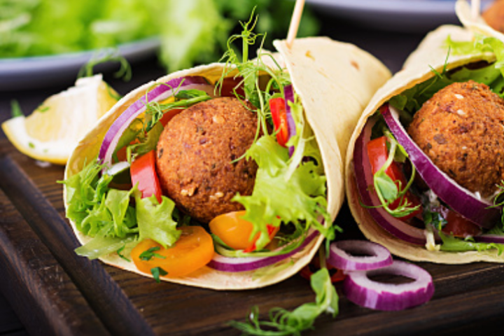 Sandwich Falafel - Restaurant Raushe