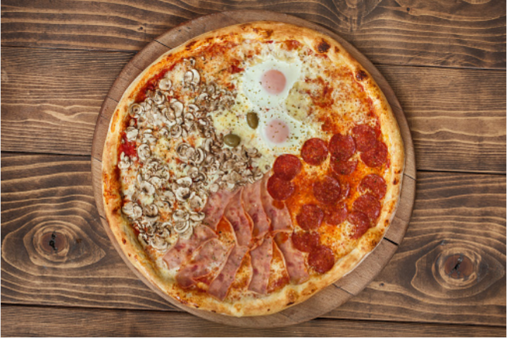 Pizza Quattro Stagioni - CordonBleu Haus