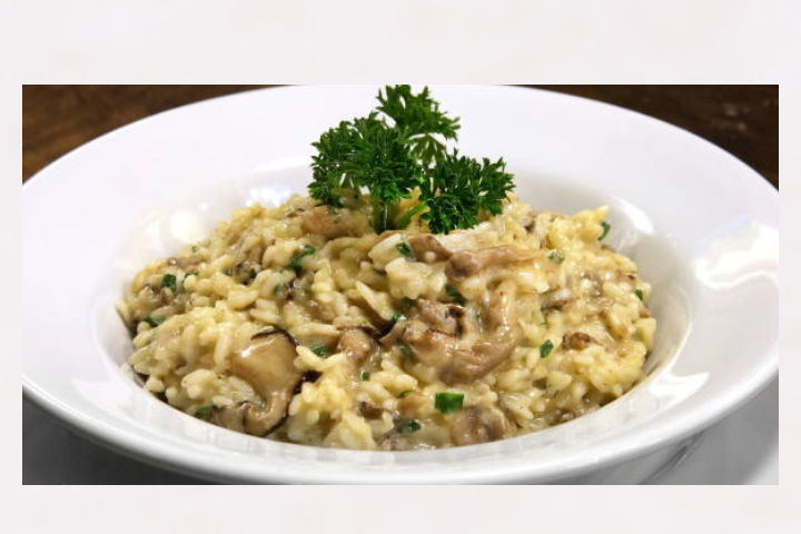 Risotti with Porcini - Pizzeria Café Lugano