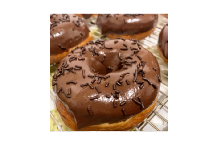 Real Chocolate Sprinkles Donut 🍫 - Ginger Donuts