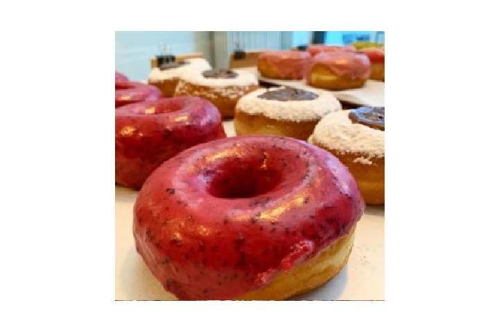 Blueberry Donut - Ginger Donuts