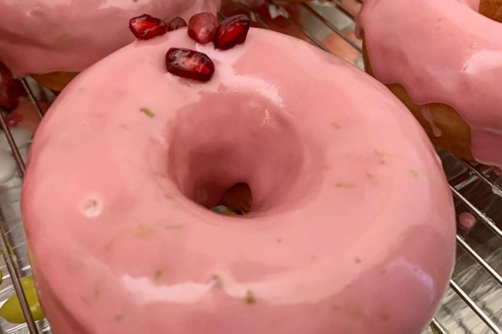 Donut Pumpkin Spice Latte ❤️ 💚 - Ginger Donuts