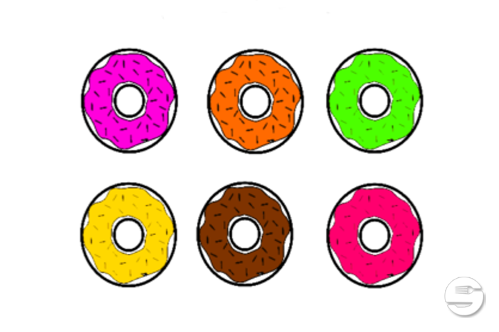 Alex Box 6 Donuts 🍩 - Ginger Donuts