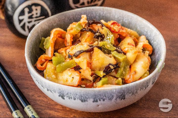 Chuka ika Sansai Squid & Vegetable Salad - Sushi & Poké 88 by Wok'y