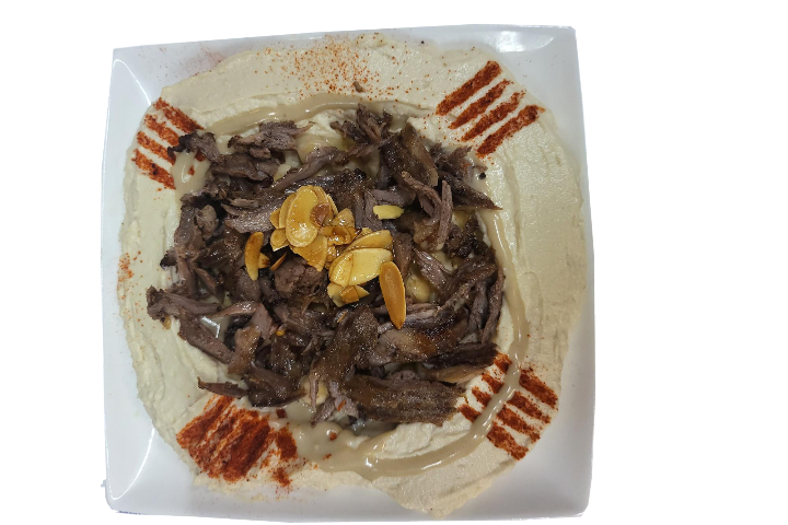 Hummus with Meat - Restaurant Oriental du Basset