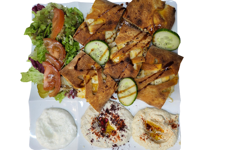 Plate of Two Soujouk Skewers - Restaurant Oriental du Basset