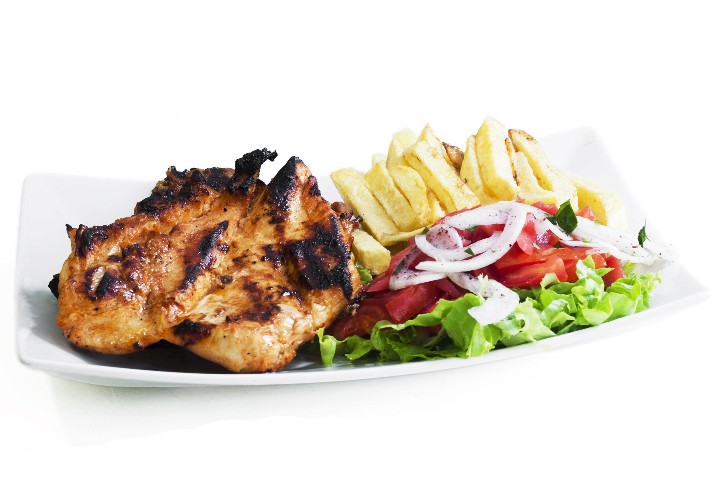 Half Grilled Boneless Chicken - Restaurant Oriental du Basset