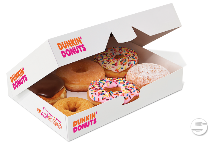 Surpise Donuts 6pcs Box - Dunkin Donuts