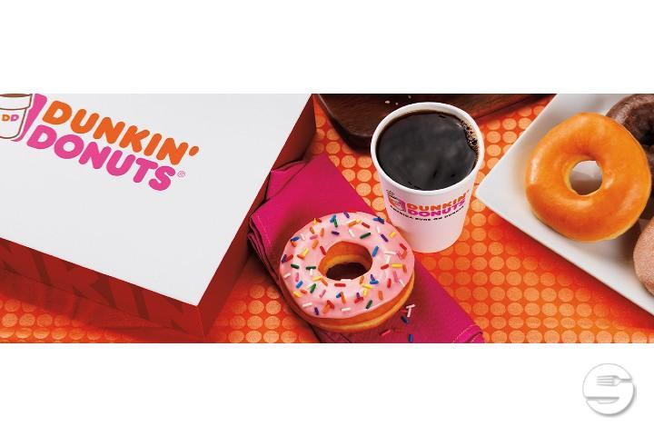Donut and Softdrink - Dunkin Donuts