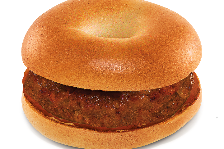 Bagel Vegan Burger - Dunkin Donuts