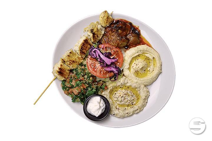 Mixed Lebanese Plate - Lebanese Food