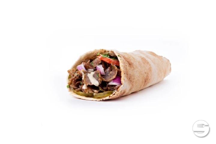 Lamb Kebab Chawarma Sandwich - Lebanese Food