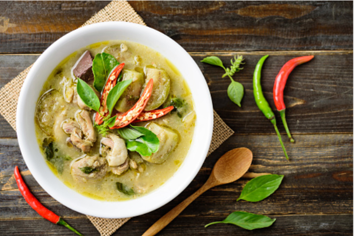 Green Curry Duck - Pizza King