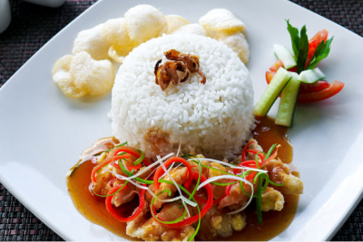 Sweet and Sour Duck with Basmati Rice - Pizza King