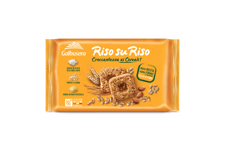 RisoSuRiso Biscotti with Rice, Cereals and Almonds - Galbusera Market