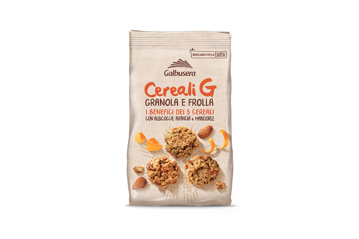 CerealiG Granola and Shortbread with Apricot Orange and Almonds - Galbusera Market