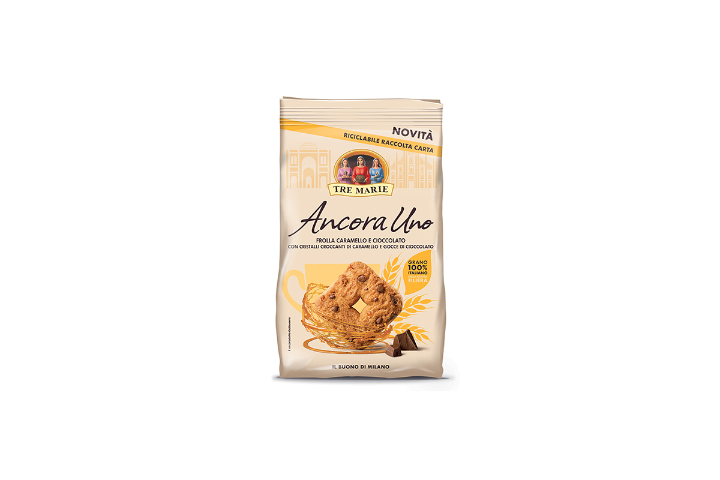 AncoraUno Caramel and Chocolate Shortbread - Galbusera Market