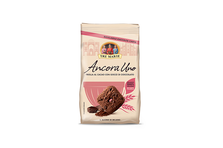 AncoraUnoCocoa shortbread with Chocolate Chips - Galbusera Market