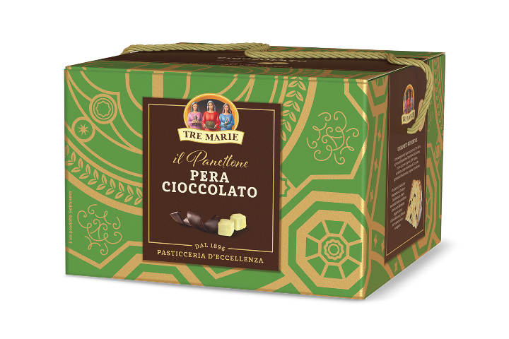 Il Panettone Pera e Cioccolato in scatola regalo - Galbusera Market
