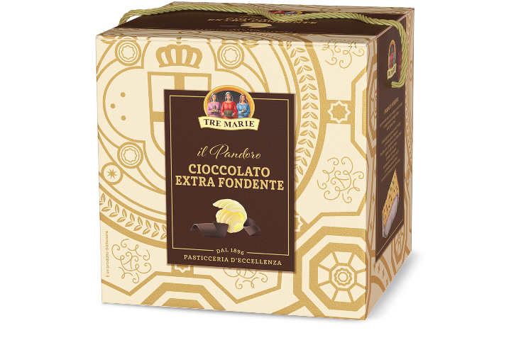 Il Pandoro Cioccolato Extra Fondente in Scatola Regalo - Galbusera Market