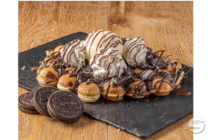 Bubble Waffle Oreo 🖤 - The Good Mood