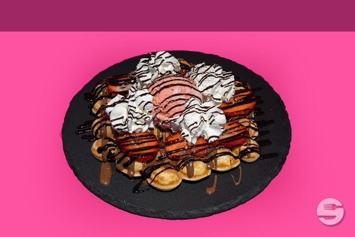 Bubble Waffle Fraise 🍓 - The Good Mood