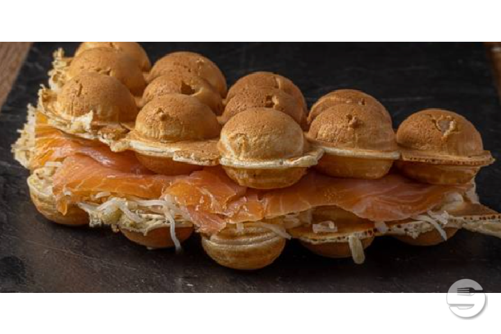 Bubble Waffle Saumon 🐟 - The Good Mood