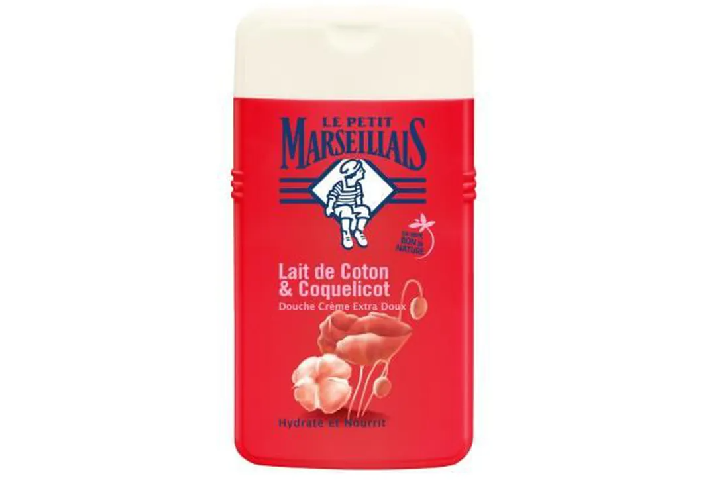 Le Petit Marseillais - Gel Douche Lait de Coton & Coquelicot