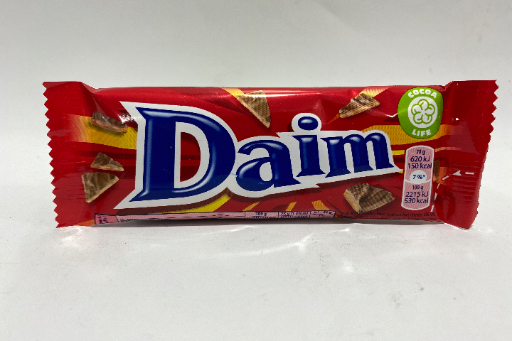 Daim chocolat au lait 28.g