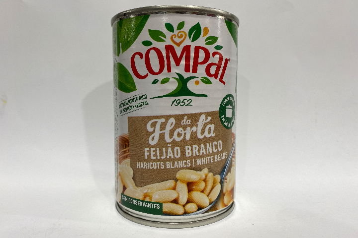 Compal haricots blanc 410.g