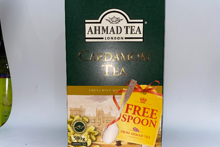 Ahmad thé noir goût cardamom en poudre 500.g
