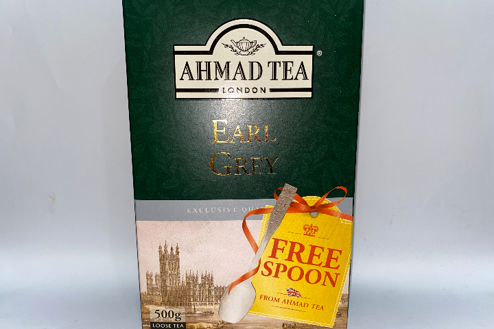 Ahmad thé noir earl grey en poudre 500.g
