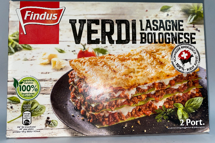 Lasagne bolognaise 600.g